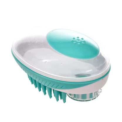 Massaging Soap Brush For Pet Grooming